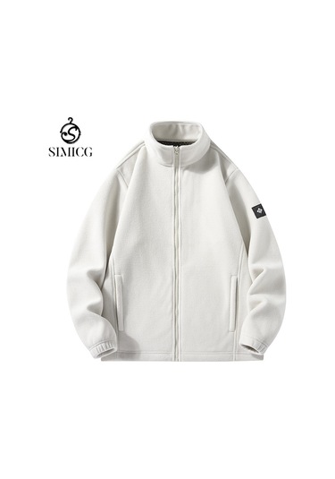 Erkekler Ve Kadınlar İçin Polar Ceketler Beyaz