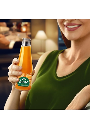 Sırma C Vitaminli Mandalina Aromalı Doğal Maden Suyu 200 Ml X 24 Adet