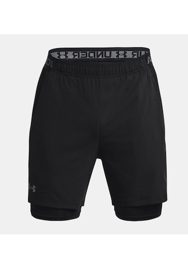 Under Armour Erkek UA Vanish Woven 2’si 1 Arada Şort 1373764-002 Siyah