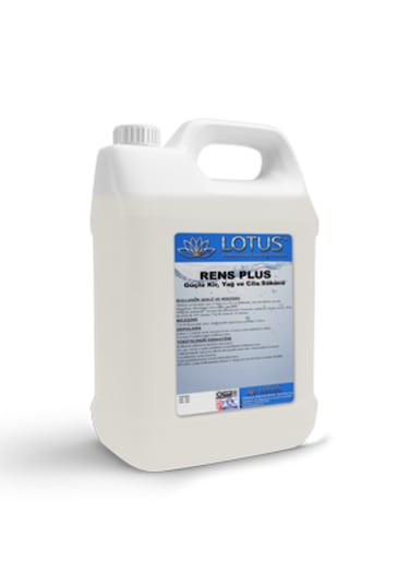 3D Lotus Rens Plus Güçlü Kir Yağ ve Cila Sökücü 5 L
