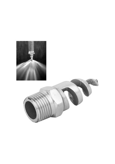 Mufunye 316l Çelik Konik Spiral Sprey Bağıcı, Erimeyen, Tıkanıklık Önleyici, G1/2 Dn15, 60-180 Açı, 5.5-4140 L/dk Debi