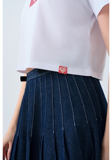 Loft Kadın Tişört Lf2039226 Beyaz