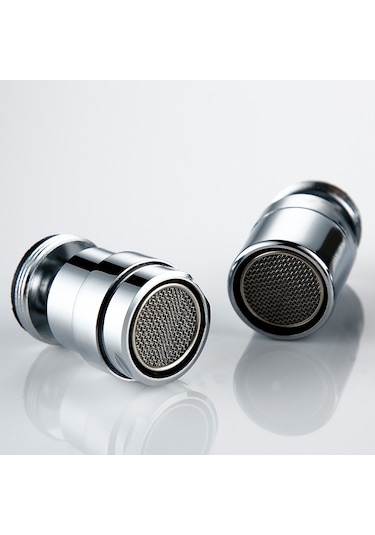 Lebıhmurah Bf1901 360 Derece Döner Musluk Havalandırıcı Su Fıskiyesi Banyo İçin Tasarruf Dokunun Musluk Banyo ve Aks. Dğ. 47719893 Gümüş