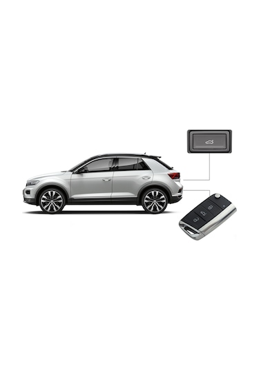 Volkswagen T-roc Elektrikli Bagaj Sistemi 2019-2021