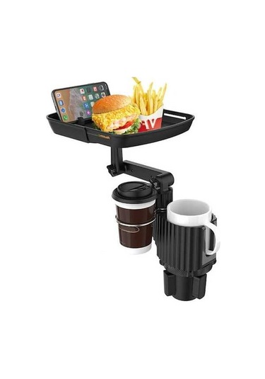 Wondernest Araba İçecek Masası Yemek Rafı Cep Telefonu Tutacağı Pratik Araç İçi Düzenleyici Std