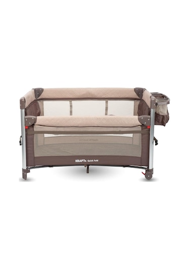Kraft Quick Fold Anne Yanı Oyun Parkı 70x110 Cm Kahverengi