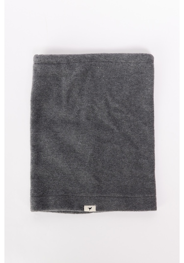 AC&Co / Altınyıldız Classics Erkek Antrasit-melanj Anti-pilling Sıcak Tutan Su Itici Polar Bere Boyunluk Eldiven Set