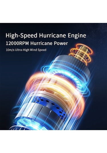 F03 199 Hız Ayarlanabilir 10w Soğuk Kompres Soğutma Fanı Dijital Ekranlı Taşınabilir Turbo El Fanı - Siyah Siyah