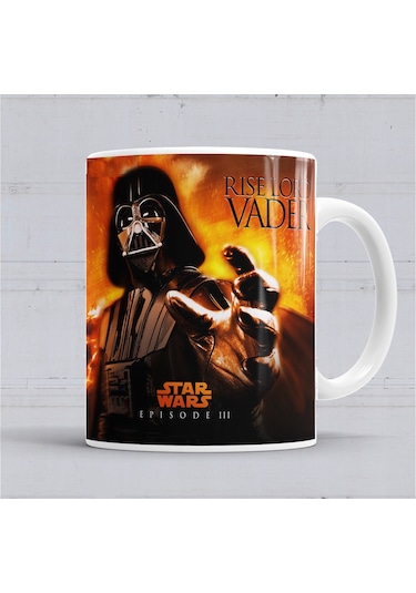 Star Wars Dart Vader Kupa Bardak Porselen No36228 Karışık