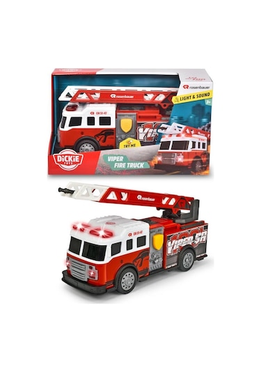 203714019 Sesli ve Işıklı İtfaiye Aracı 27 cm -Simba