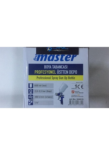 Boya Tabancası Üstten Depo Master 1.4Mm