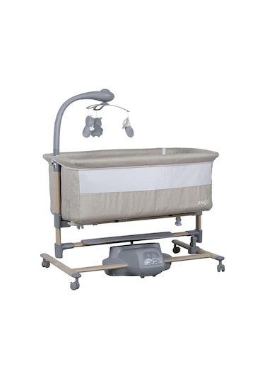 Prego Carmela Elektrikli Anne Yanı Beşik - Bej