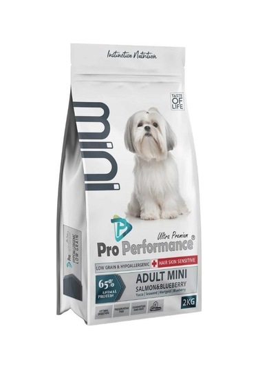 Pro Performance Mini Irk Somonlu Ve Yaban Mersinli Yetişkin Köpek Maması 2 KG