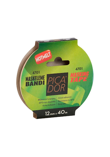 Picador Maskeleme Bandı Askılı Hotmelt 12x40 M