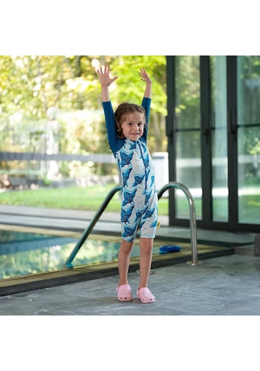 Owli Sunsafe Uv Korumalı Swimsuit Mayo Manta Ray 001
