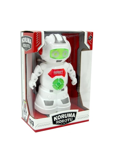 Türkçe Konuşan Pilli Koruma Robotu Güven