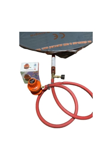 Tüplü Sac Ocak 55 Cm Ekmek Yufka Sacı Hortum Dedantörlü Set