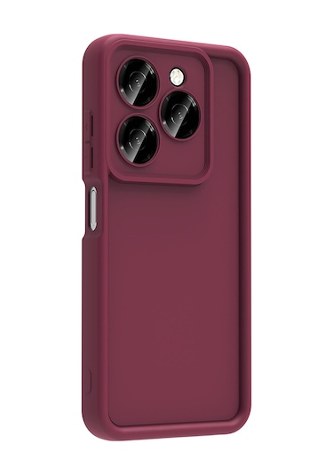 Tecno Spark 20 Pro 5g Kılıf Kamera Korumalı Zore Ananas Kapak Siyah