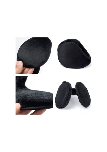 Ximistore9 Kışlık Gri Renkli Kalın Isıtıcı Kulaklık - Unisex Erkek Kadın Isı Sağlama Kulak Kapaklığı Gri