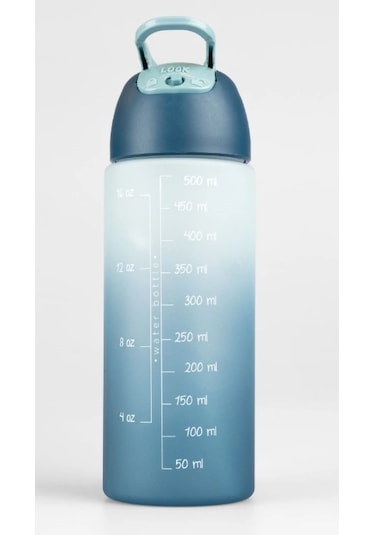 Vicco Su Matarası Kilitli Kapak Tritan Quick Matara Suluk 500 Ml Lacivert