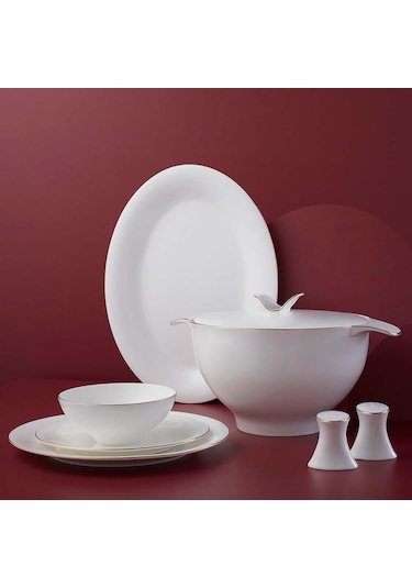 Jumbo Golda Bone 61 Parça 12 Kişilik Yemek Takımı