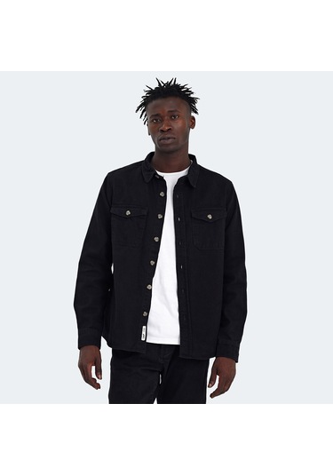 The Crow PETER Erkek  Siyah Gömlek