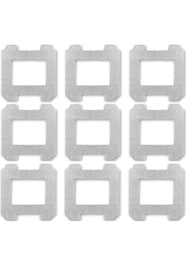 Ecovacs Winbot İçin 9 Adet Mop Ped Aksesuarları