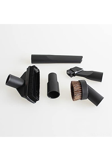 Teltree 32mm Ve 35mm İç Çaplı Süpürgeler İçin 5 Parça Plastiğinden Yapılmış Ev Ve Araç Temizliği Fırça Ağızlı Kiti