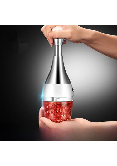 Youmex Ev Kullanıma Manüel Sarımsak Ezici - 304 Çelik + Pp Plastik, Küçük Boy, Sarımsak-soğan-ütücü, Hızlı Ve Kolay Kullanım Diğer