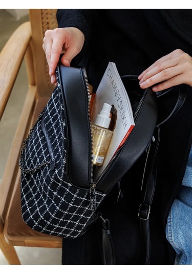 Kari Şehir A5 Deri Sırt Çantası 463477531 Siyah