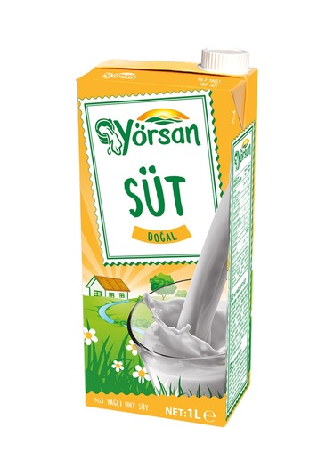Yörsan %3 Yağlı Süt 1 Lt X 6 Adet