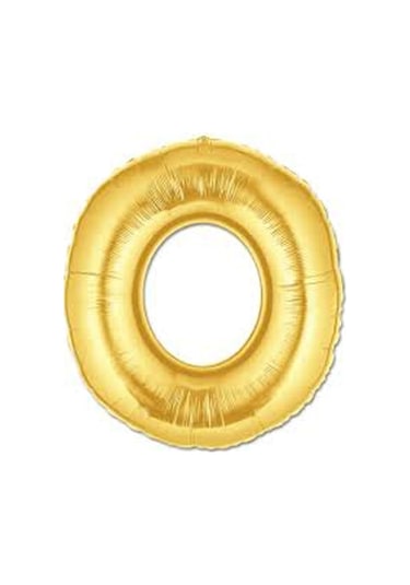 Altın Sarısı Folyo Harf Balon 1 Metre-9036208623780