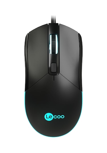 Lecoo MS120 USB Kablolu 2400DPI 4 Tuşlu RGB Optik Oyuncu Mouse