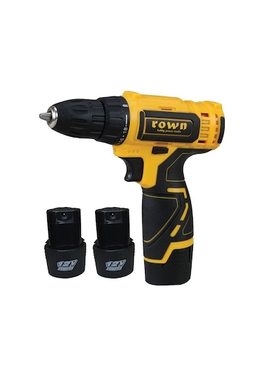 Rown 12 v çift akülü şarjlı matkap karton kutulu