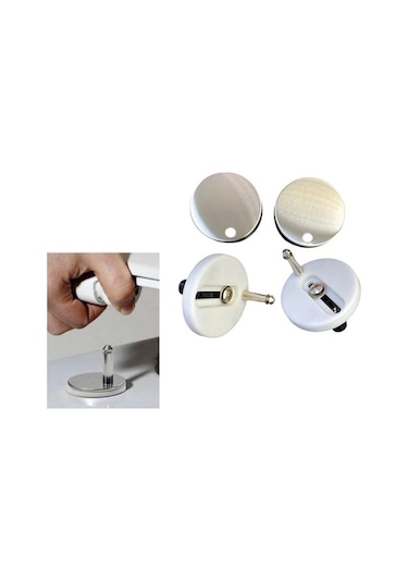 Trendooze Homyl Duvara Monte Klozet Kapağı, Gümüş Menteşe Bağlantı Gümüş