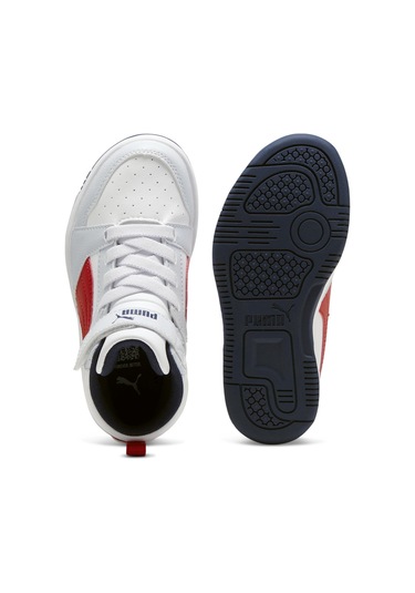 Puma Rebound V6 Mid Ac+ Ps Çocuk Sneaker-gümüş Gümüş