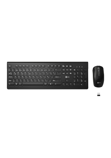 Lecoo KW203 Kablosuz Türkçe Q Klavye & Mouse Set