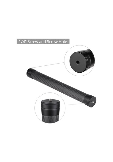 Primepickings Karbon Fiber Gimbal Uzatma Çubuğu - Zhiyun, Feiyu İçin - 35cm Hafif & Dayanıklı Uzatma Çubuğu