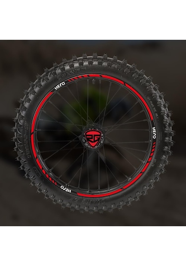 Hero X pulse 200 - 200 T- 4V kırmızı jant şerit