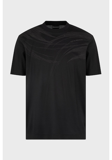 Emporio Armani Erkek T Shirt Em001023 Af13747 Mc203 Siyah Siyah