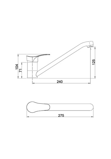Metrika Lavabo Ve Evye Bataryası 246048508 Gri