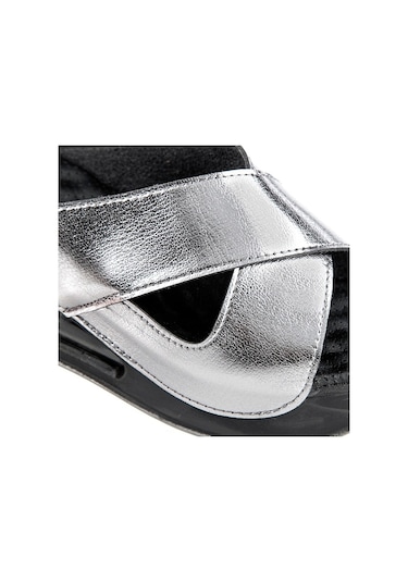 Muya Penelope Anatomik Air Max Tabanlı Kadın Terlik Kurşun 37