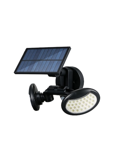 Tongxida Türkçe Güneş Enerjili Duvar Lambası, 3 Modlu, 6500k Beyaz Işık, Hareket Sensörlü, Ip65, Lt-56 Modeli Beyaz