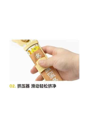 Dm Mango Meyve Aromalı Pet Kedi Şerit Besleyici Kaşık