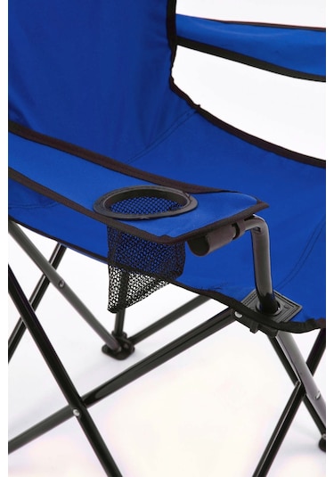 Exent Rejisör Katlanır Çantalı Piknik, Plaj, Balıkçı, Kamp Sandalyesi 4'lü - Lacivert