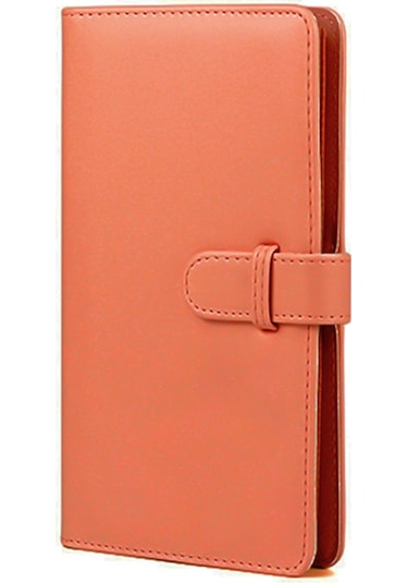 Sones Polaroid Kare Sq1/6/10/20/40/sp-3 80 Adet Fotoğraf Albümü İçin, Kapak Rengi: Turuncu