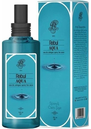 Rebul Aqua 125 Ml Pet Spreyli Kolonya