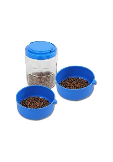 Pawise 3'ü 1 Arada Seyahat Köpek Su ve Mama Saklama Kabı