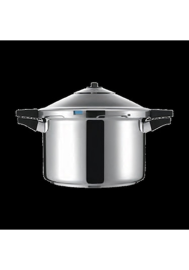 Kuhn Rikon 3018 Duromatic 8 L Inox 24 CMDüdüklü Tencere Gümüş