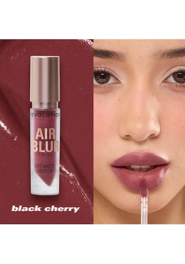 Revolutıon Aır Blur Mat Likit Ruj Black Cherry